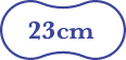 23cm